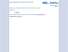 Tablet Screenshot of gccvoucher.eurosystems.lu